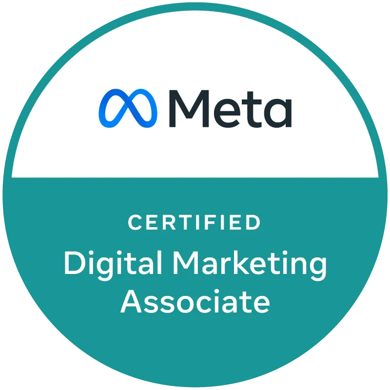 Meta Certified: Digital Marketing Associate badge